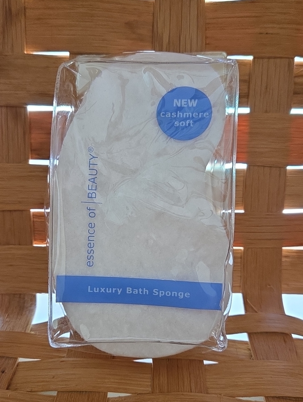 BATH SPONGE, ESSENCE OF BEAUTY LUXURY BATH SPONGE, NEW CASHMERE SOFT SURFACE